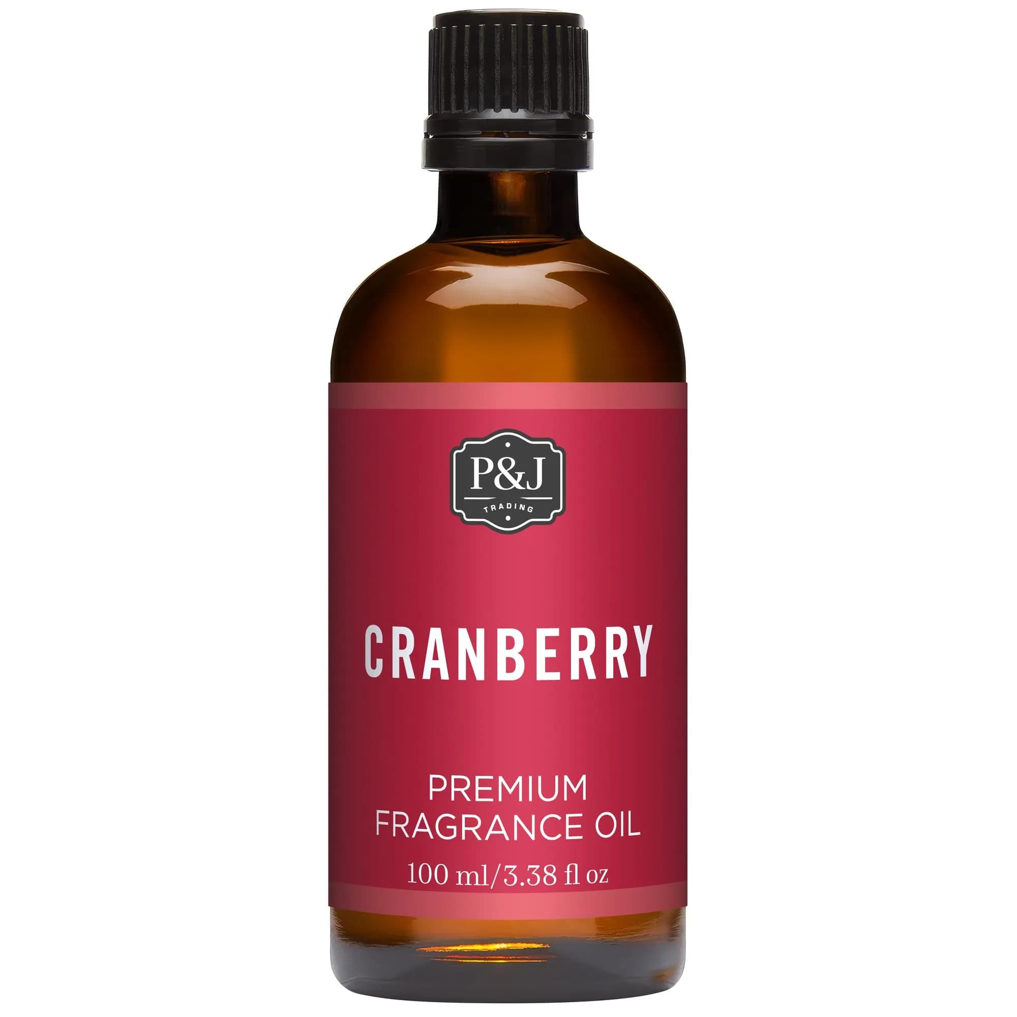 P&J Trading Cranberry Fragrance Oil 100ml (3.38 Fl Oz) | IFRA Certified Master Perfumer Scent for Candle Making - main product image