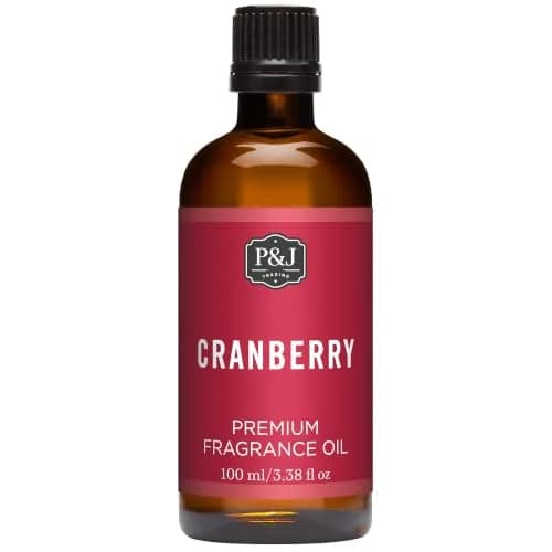 P&J Trading Cranberry Fragrance Oil 100ml (3.38 Fl Oz) | IFRA Certified Master Perfumer Scent for Candle Making thumbnail 1