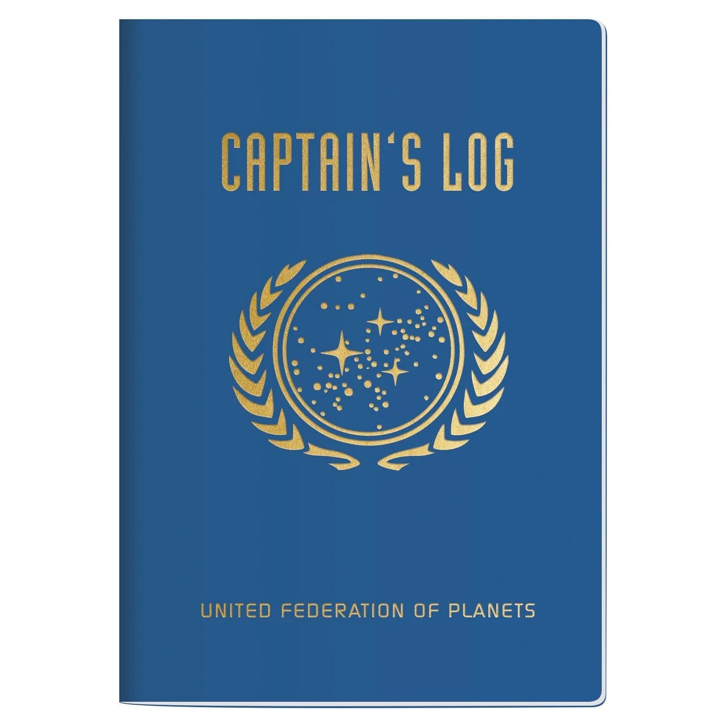 The Unemployed Philosophers Guild Star Trek Large Notebook Parent DIN A5 | Captain's Log for Fans — Star Trek