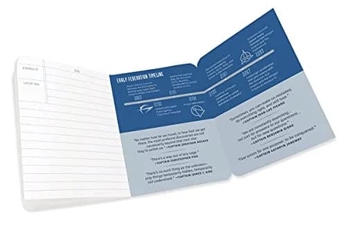 The Unemployed Philosophers Guild Star Trek Large Notebook Parent DIN A5 | Captain's Log for Fans thumbnail 3