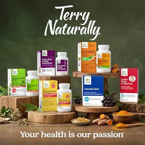 Terry Naturally CuraMed 750mg Softgel | Powerful Curcumin for Brain, Liver & Immunity Support thumbnail 7