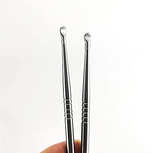 airgoesin 2pcs Tonsil Stone Removal Picks | Oral & Ear Cleaning Tools with Silicone Tips thumbnail 2