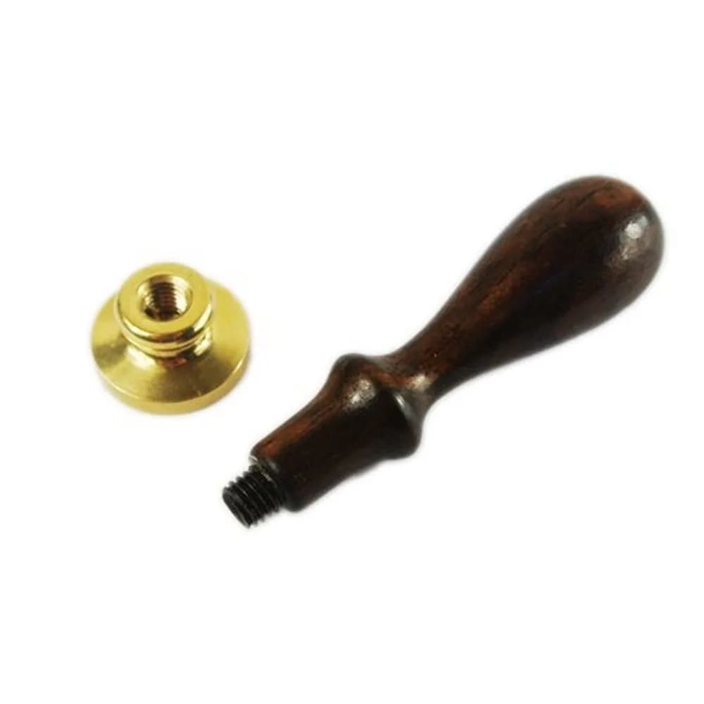 MDLG Vintage Lion Wax Seal Stamp 2.5cm | Copper & Rosewood Wedding & Gift Embellishment