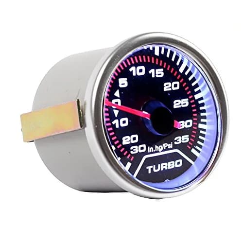 ESUPPORT 2" 52mm Car Turbo Boost Gauge Kit | 12V Electronic with White LED Display thumbnail 4
