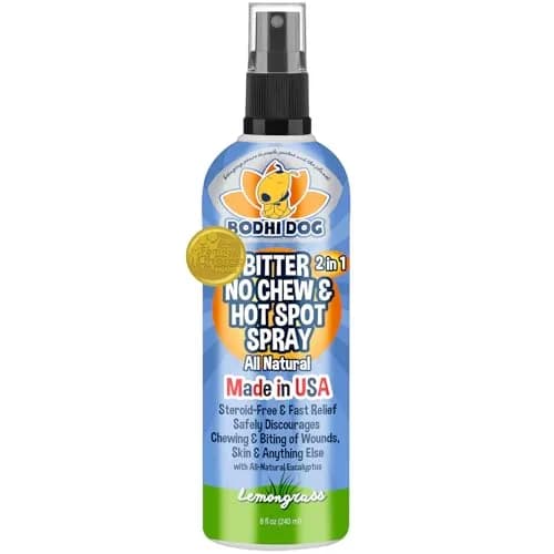 Bodhi Dog Bitter 2-in-1 No Chew & Hot Spot Spray 237ml (8 Fl Oz) | Natural Anti-Chew Remedy for Dogs thumbnail 1