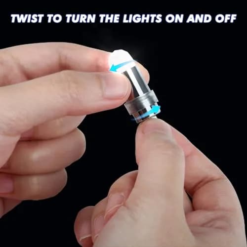 LIHAO 24x Battery Operated LED Party Lights Bulbs White 1.2cm x 3.5cm | Waterproof for Paper Lanterns & Balloons thumbnail 6