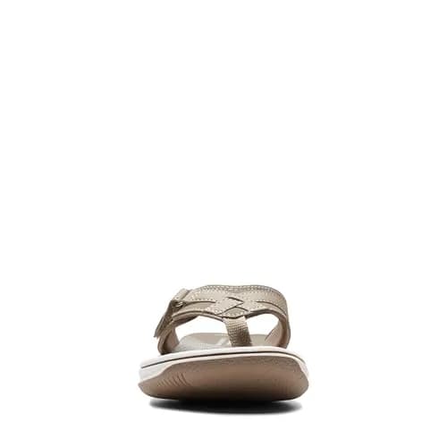 Clarks Breeze Sea Flip-Flop 8 | Cushioned Synthetic Casual Footwear for Women thumbnail 4