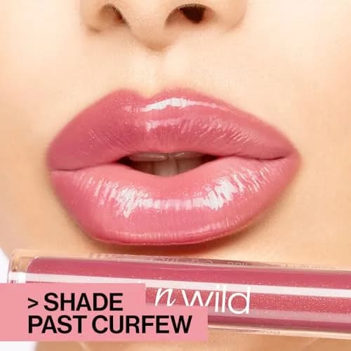wet n wild MegaSlicks Lip Gloss, Rasp-berry Voice 16ml (0.55 Fl Oz) | Vitamin E Enriched High Shine thumbnail 5