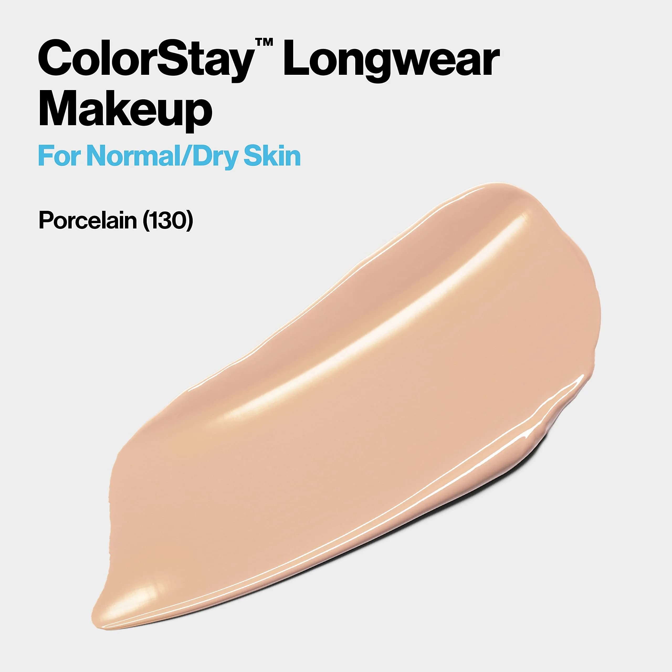 REVLON ColorStay 130 Porcelain Foundation for Normal/Dry Skin, 30ml with SPF 20 - view 2