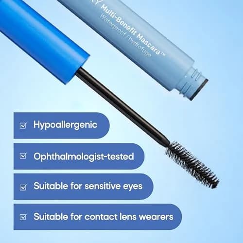 Almay Multi-Benefit Mascara, 502 Black | Lengthening, Volumizing & Conditioning Mascara with Keratin (70-120 chars) thumbnail 9