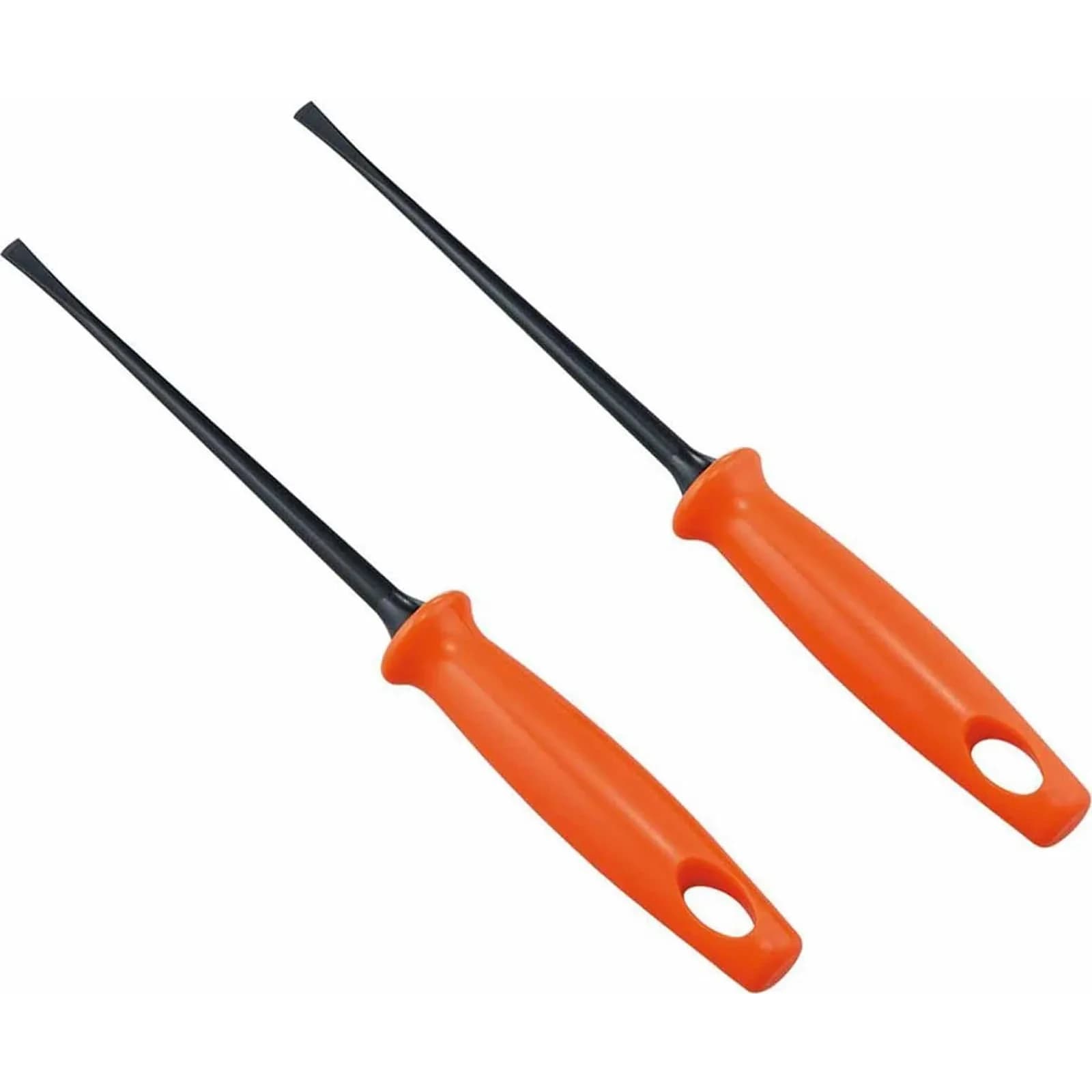 Shimomura Planning Octopus Picks, Flat Type, Set of 2, Orange | Scratch-Resistant Takoyaki Utensils