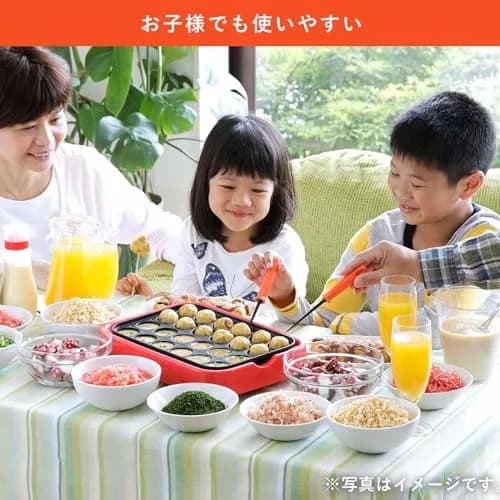 Shimomura Planning Octopus Picks, Flat Type, Set of 2, Orange | Scratch-Resistant Takoyaki Utensils thumbnail 5