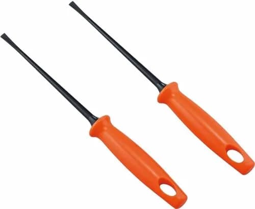 Shimomura Planning Octopus Picks, Flat Type, Set of 2, Orange | Scratch-Resistant Takoyaki Utensils thumbnail 1