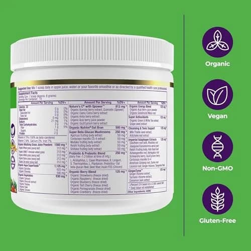 Paradise Herbs & Essentials ORAC Energy Greens Powder, 3.2 Ounce | Antioxidant & Superfood Support for Daily Wellness thumbnail 7