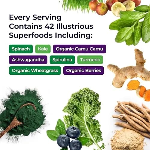 Paradise Herbs & Essentials ORAC Energy Greens Powder, 3.2 Ounce | Antioxidant & Superfood Support for Daily Wellness thumbnail 2