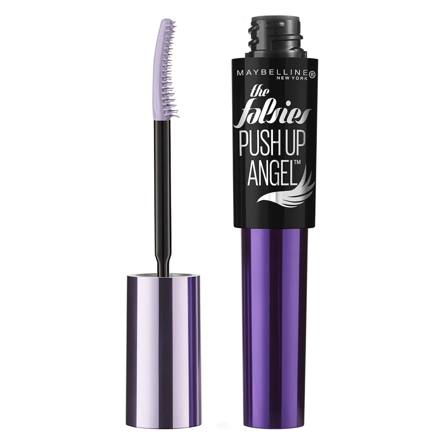 Maybelline Volum' Express Falsies Push Up Angel Mascara, Blackest Black, 9.75ml (0.33 Fl Oz) | Lifts & Separates for False Lash Look - view 2