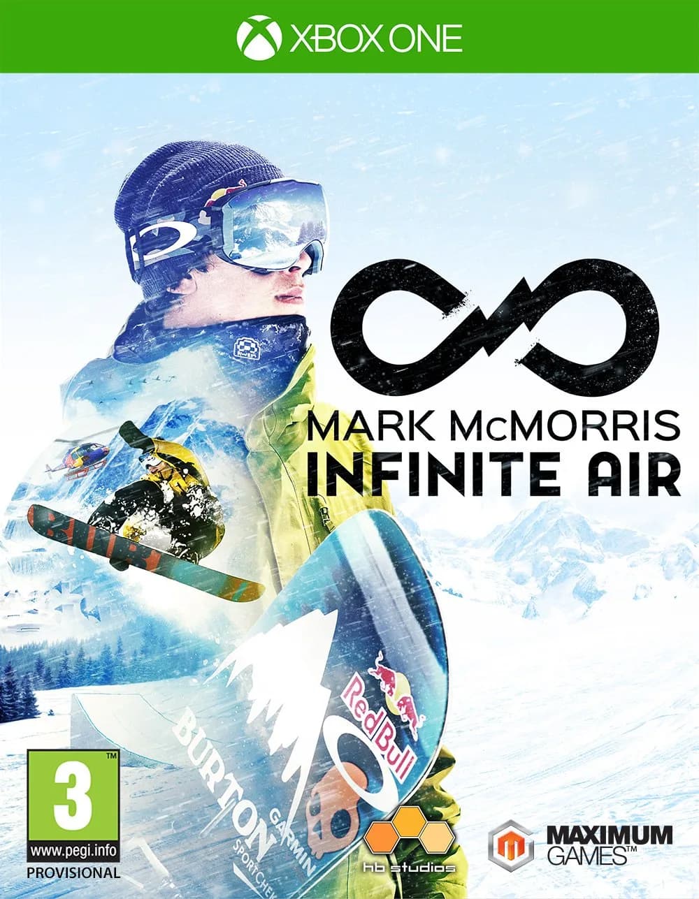 Maximum Games Mark McMorris Infinite Air Xbox One | Authentic Snowboarding Game with Custom Mountains & Real Competitions