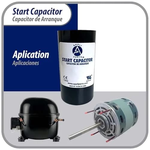 AP APPLI PARTS Motor Start Capacitor 145-175 MFD 250 VAC | Universal for Electric Motors thumbnail 4