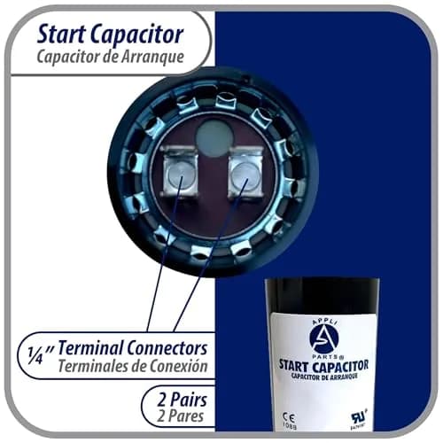AP APPLI PARTS Motor Start Capacitor 145-175 MFD 250 VAC | Universal for Electric Motors thumbnail 5