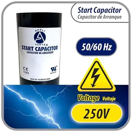 AP APPLI PARTS Motor Start Capacitor 145-175 MFD 250 VAC | Universal for Electric Motors thumbnail 3
