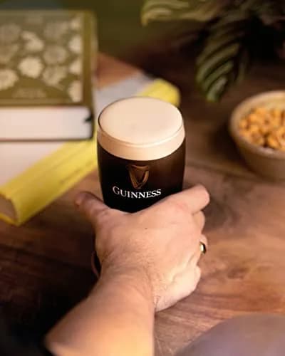 Guinness Gravity Official Beer Pint Glass 591ml (20 Fl Oz) | Authentic Irish Barware thumbnail 4