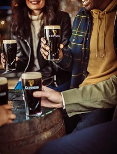 Guinness Gravity Official Beer Pint Glass 591ml (20 Fl Oz) | Authentic Irish Barware thumbnail 3