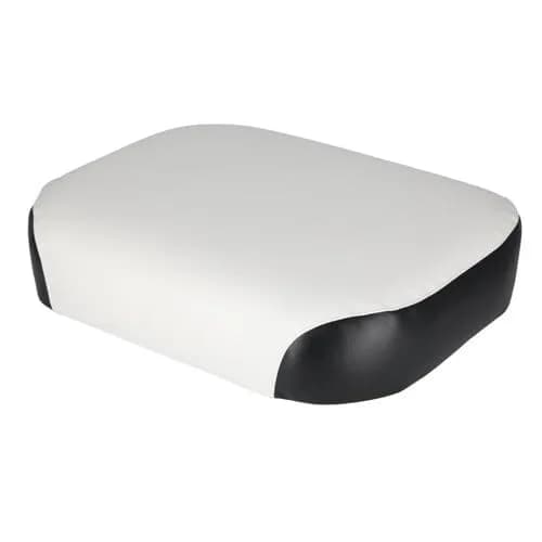 All States Ag Parts Parts A.S.A.P. Seat Cushion Vinyl White/Black for International Tractor 4in | Heavy-duty Vinyl & Foam thumbnail 3