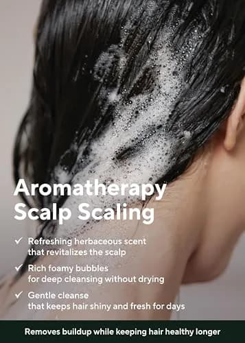 AROMATICA Purifying Tea Tree Shampoo for Oily Scalp & Hair 400ml (13.53 Fl Oz) | Clarifying & Cooling thumbnail 4