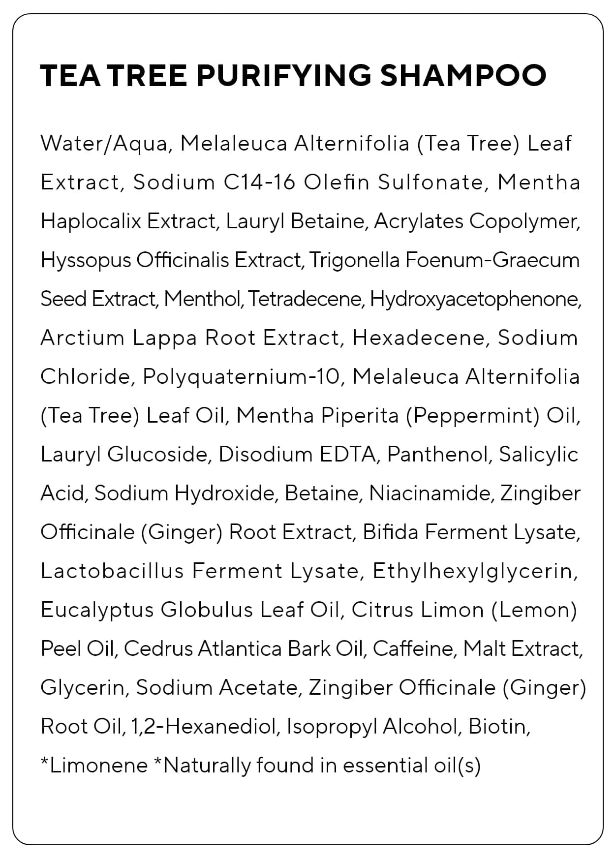 AROMATICA Purifying Tea Tree Shampoo for Oily Scalp & Hair 400ml (13.53 Fl Oz) | Clarifying & Cooling - view 8