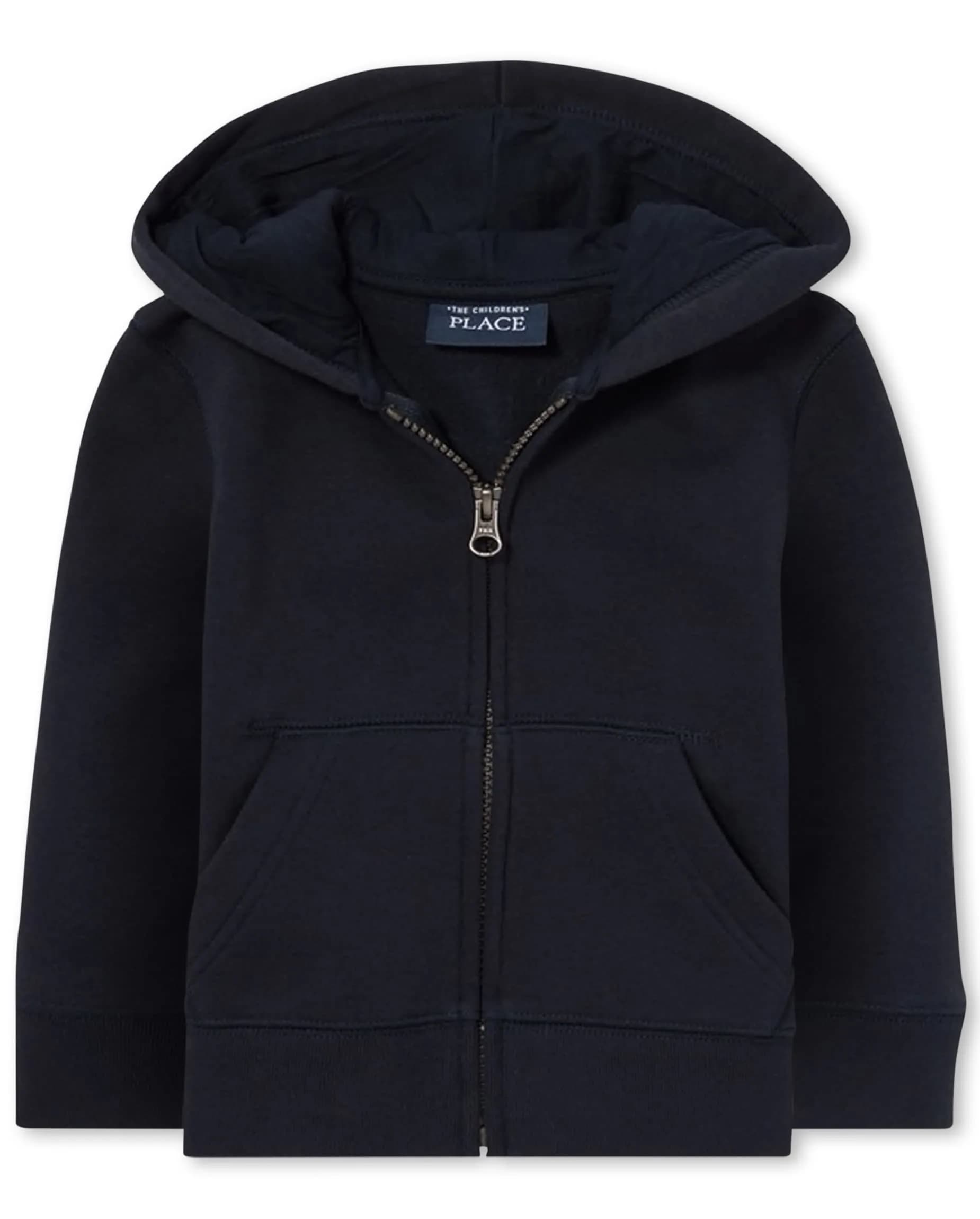 The Children's Place Baby Boys & Toddler Zip Up Hoodie 12-18 Months | School Uniform Style, New Navy