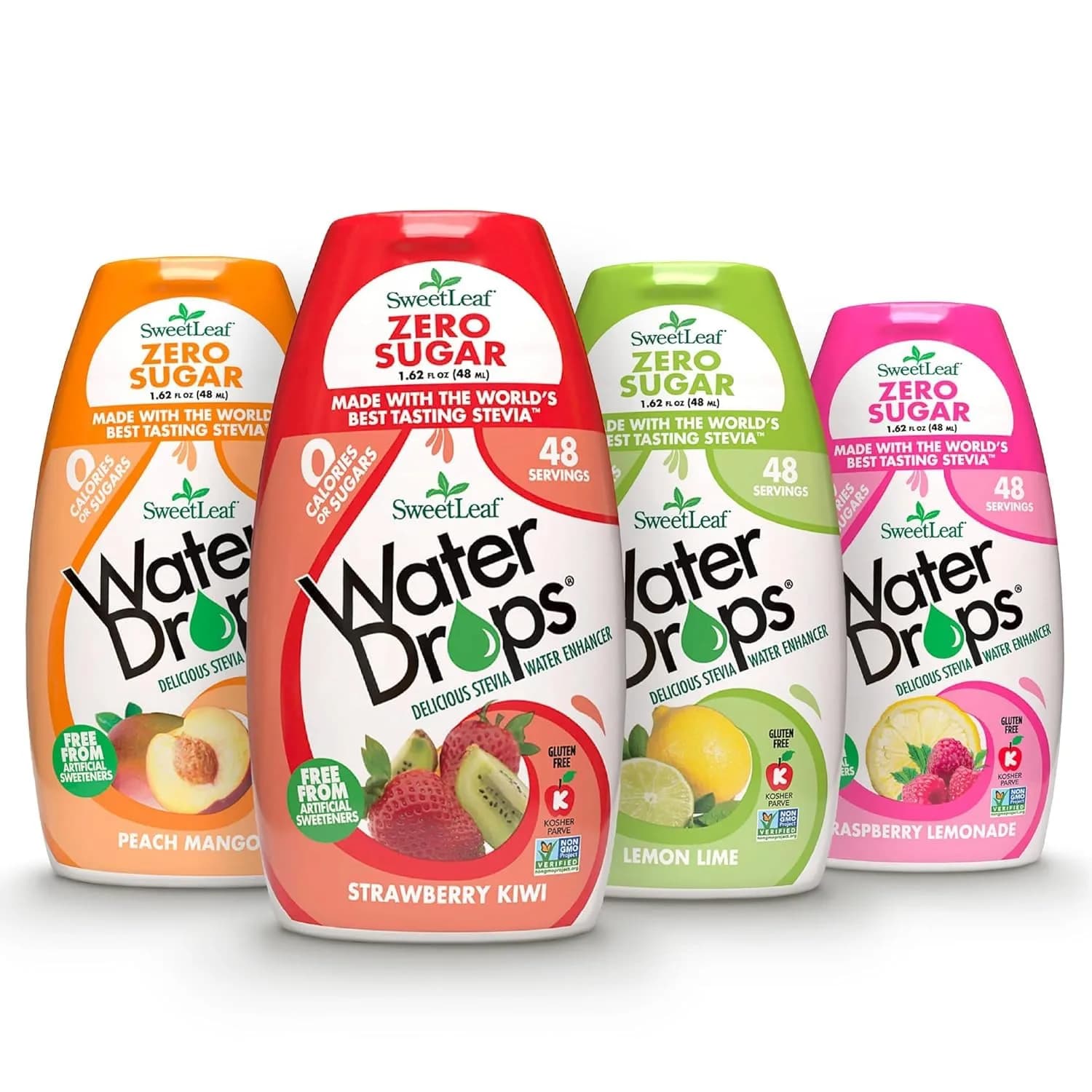 SweetLeaf Water Flavoring Drops, Variety Pack - 1.62 Fl Oz, Pack of 6 | Zero Calorie, Sugar Free, Keto Friendly — Variety