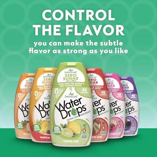 SweetLeaf Water Flavoring Drops, Variety Pack - 1.62 Fl Oz, Pack of 4 | Sugar-Free, Zero Calorie Hydration Enhancer thumbnail 3