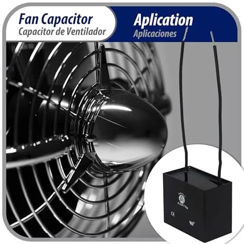AP APPLI PARTS Fan Capacitor 6 mfd 250 VAC | Universal Replacement for Ceiling Fans thumbnail 6
