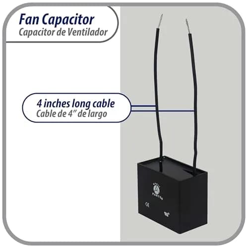 AP APPLI PARTS Fan Capacitor 6 mfd 250 VAC | Universal Replacement for Ceiling Fans thumbnail 7