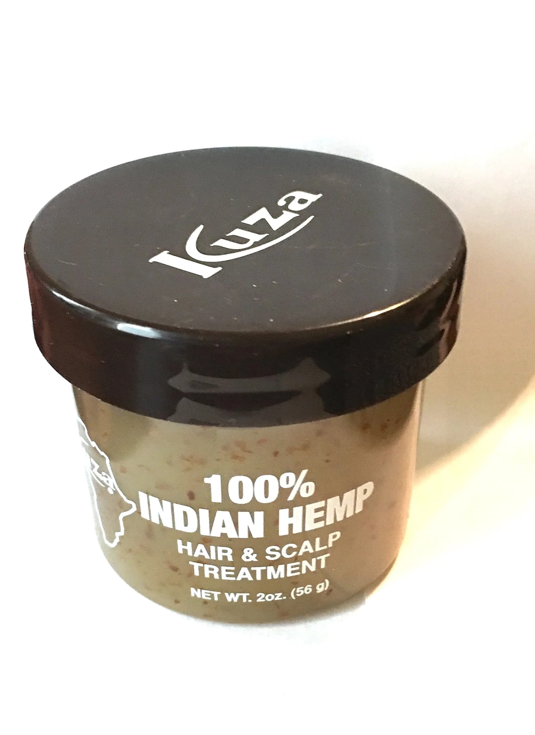 Kuza 100% Indian Hemp Hair & Scalp Treatment 60ml (2 fl oz) | For Dry Hair & Scalp Health - main product image