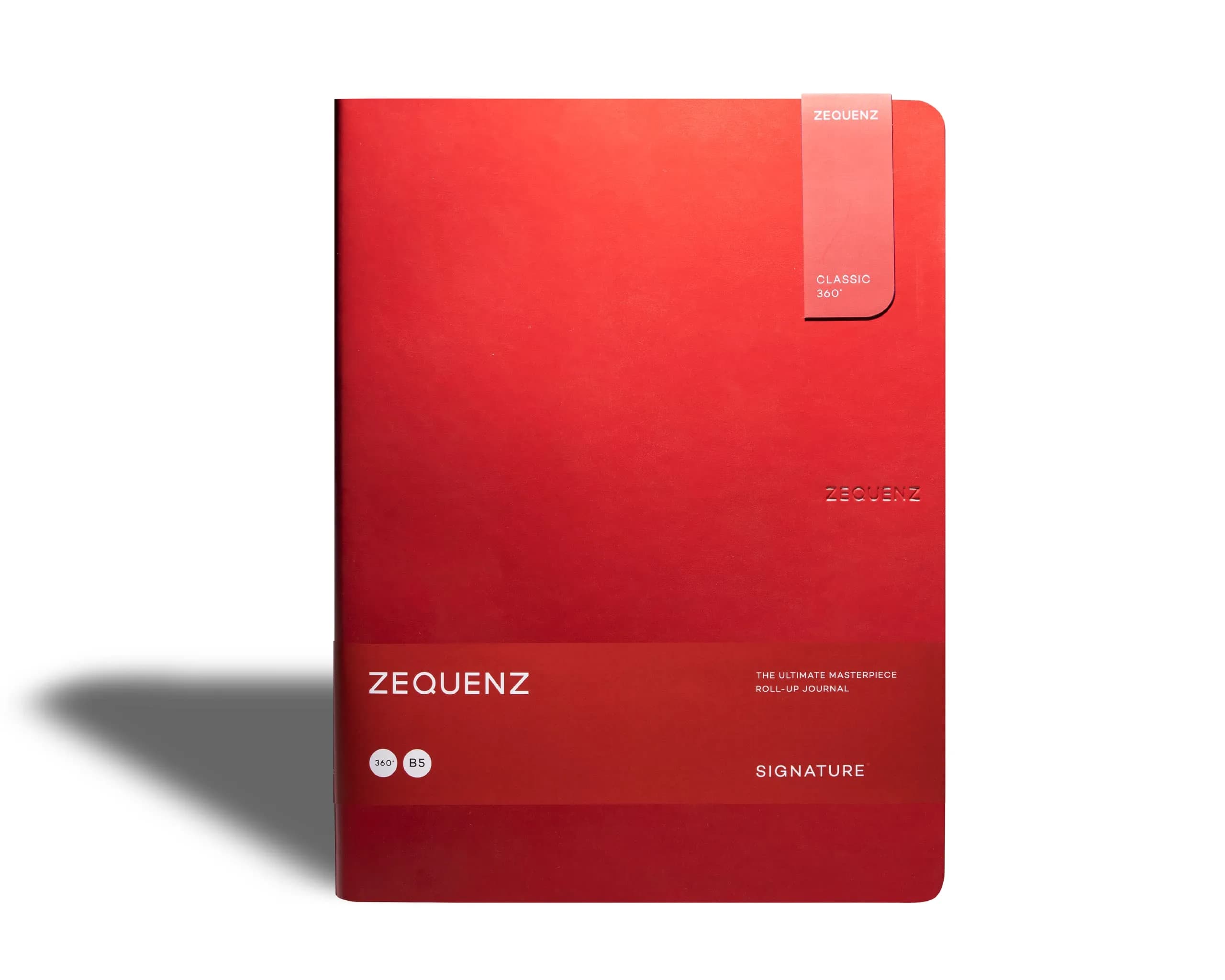 Zequenz Classic 360 Soft Bound Journal Large 8.5-x-11-inch | Flexible Fountain Pen Friendly Premium Paper