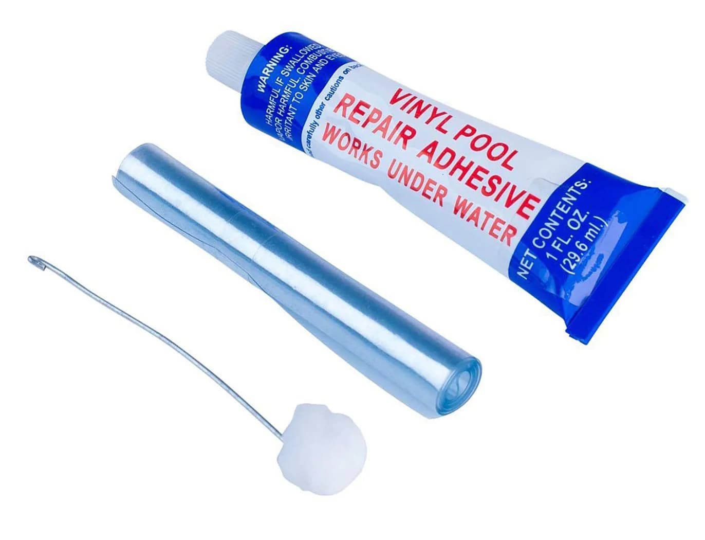 ATIE Heavy-Duty Vinyl Liner Pool Repair Patch Kit | Underwater Work, Water & Air Leak Fix, 1 Pack