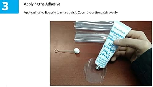 ATIE Heavy-Duty Vinyl Liner Pool Repair Patch Kit | Underwater Work, Water & Air Leak Fix, 1 Pack thumbnail 5