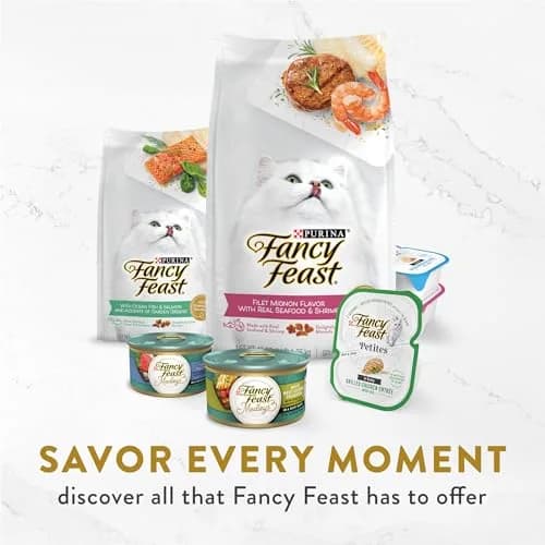 Fancy Feast Broths Classic Chicken & Vegetables Cat Food Topper 1.4 oz (40g) | Real Protein & Grain-Free Broth thumbnail 7