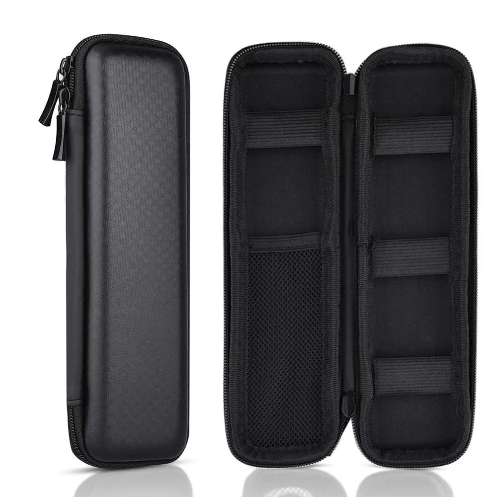 KUUQA EVA Organizer Case for Fountain Pens, Stylus Pens, Electronic Accessories | Travel Storage Case — Small Balck