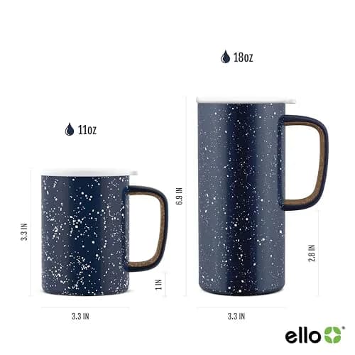 Ello Campy 18oz (532ml) Insulated Stainless Steel Travel Mug with Leak-Proof Lid | Keeps Drinks Hot for 5 Hours, Cold for 20 Hours thumbnail 4