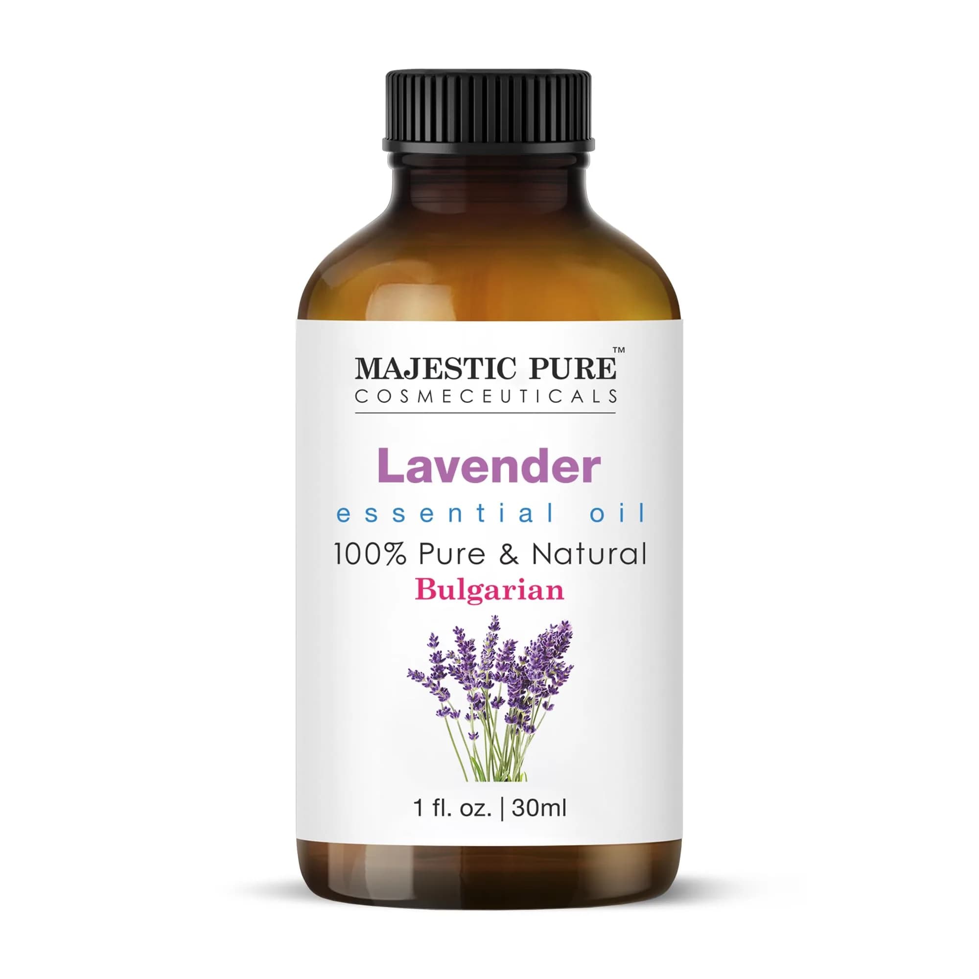 Majestic Pure Lavender Essential Oil 30ml (1 Fl Oz) | Pure & Natural Aromatherapy Oil - view 2