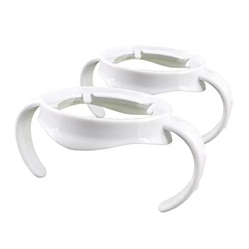 ROMIRUS Baby Bottle Handles for Philips Avent Natural Baby Bottle (Set of 2, White) | BPA-Free Food-Grade PP thumbnail 1