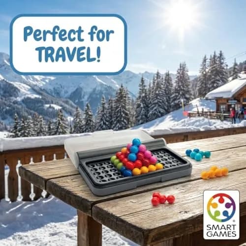 SmartGames IQ Puzzler Pro | 120 Challenges 2D & 3D | Ages 6-Adult | Portable Travel Game thumbnail 6
