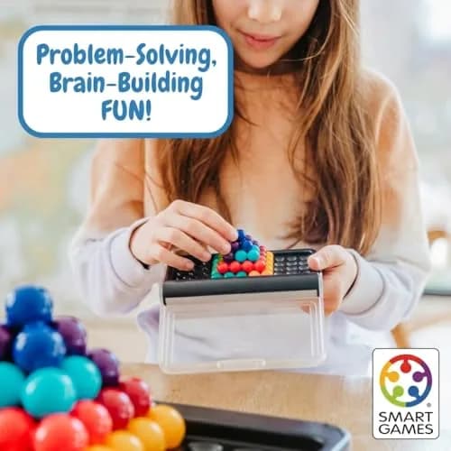 SmartGames IQ Puzzler Pro | 120 Challenges 2D & 3D | Ages 6-Adult | Portable Travel Game thumbnail 3