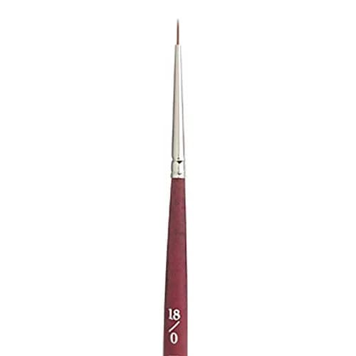 Princeton Velvetouch Artiste Series 3950 Round Brush 18/0 | Luxury Synthetic for Acrylic, Watercolor, Oil thumbnail 2