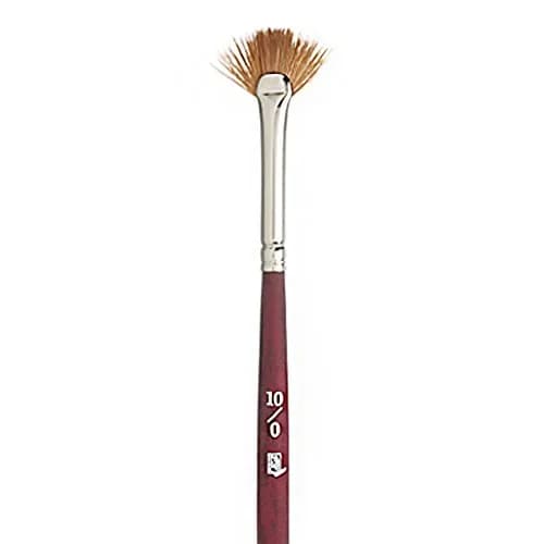 Princeton Velvetouch Series 3950 Fan Paint Brush 0.25cm (0.1 inch) | Precision Detail for Acrylic, Oil, Watercolor thumbnail 2