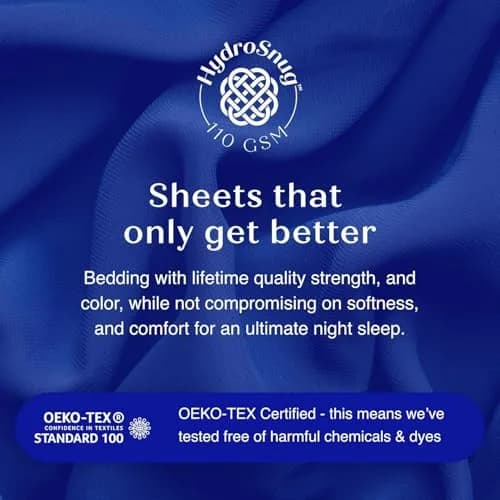 Empyrean Bedding King Fitted Sheet 156cm x 203cm (78" x 80") | Deep Pocket 40cm (16") for 14-16" Mattresses thumbnail 4