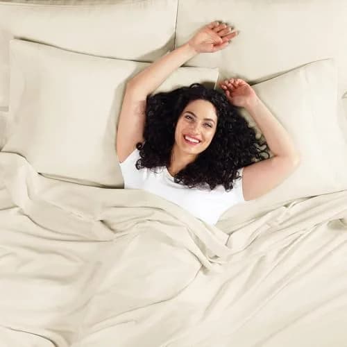 Empyrean Bedding King Fitted Sheet 156cm x 203cm (78" x 80") | Deep Pocket 40cm (16") for 14-16" Mattresses thumbnail 6