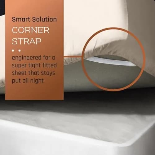 Empyrean Bedding King Fitted Sheet 156cm x 203cm (78" x 80") | Deep Pocket 40cm (16") for 14-16" Mattresses thumbnail 8